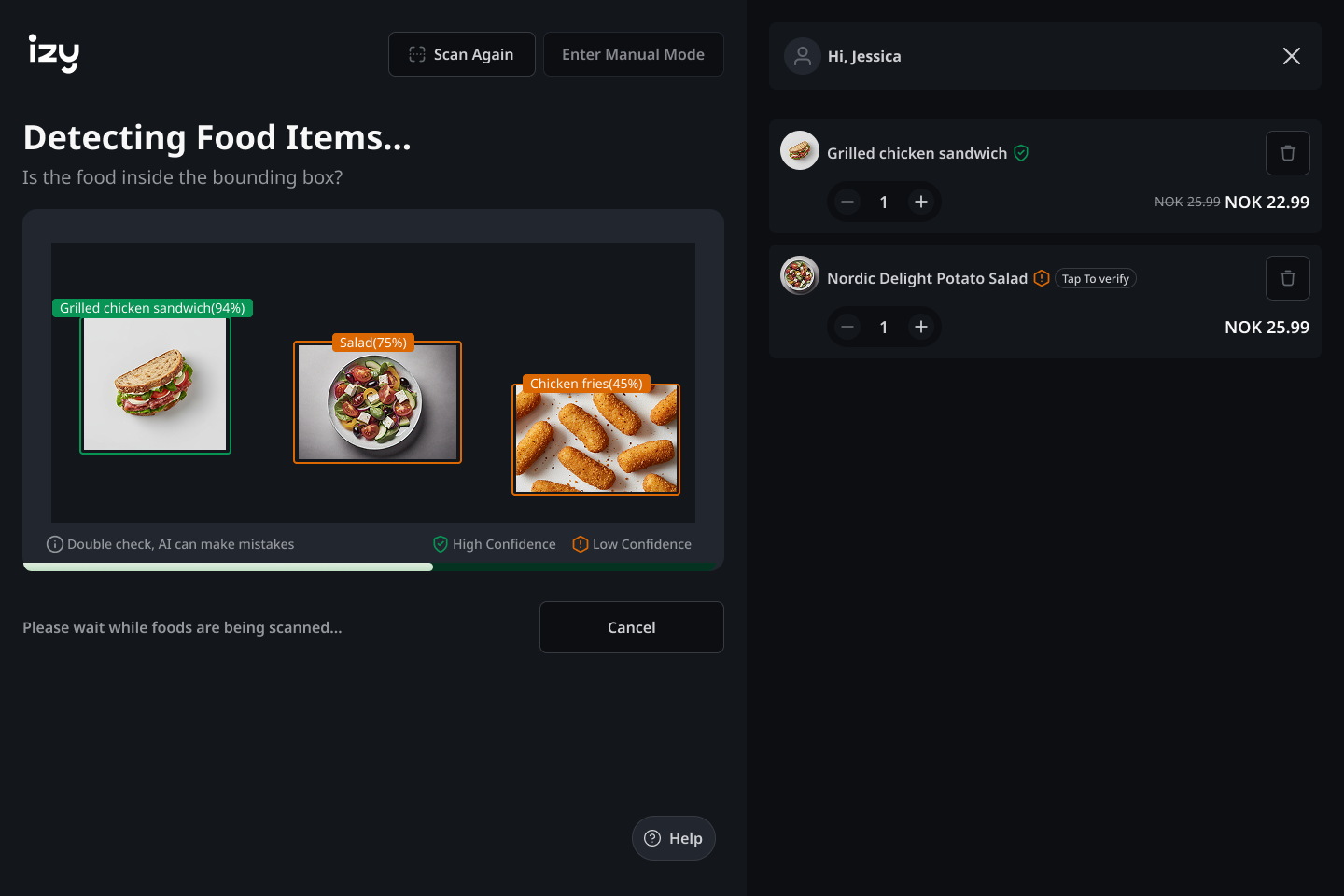 Scanning  Order List1