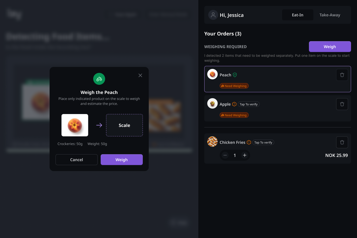 Weighted product  Detected2